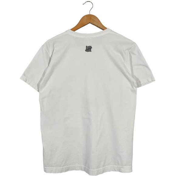 Undefeated Spiral Logo T-shirt White mens size medium - Picture 2 of 9